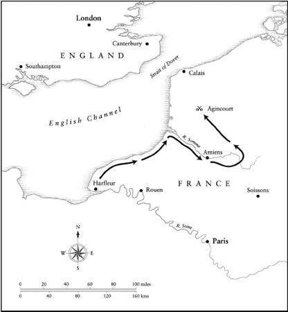 Agincourt Map